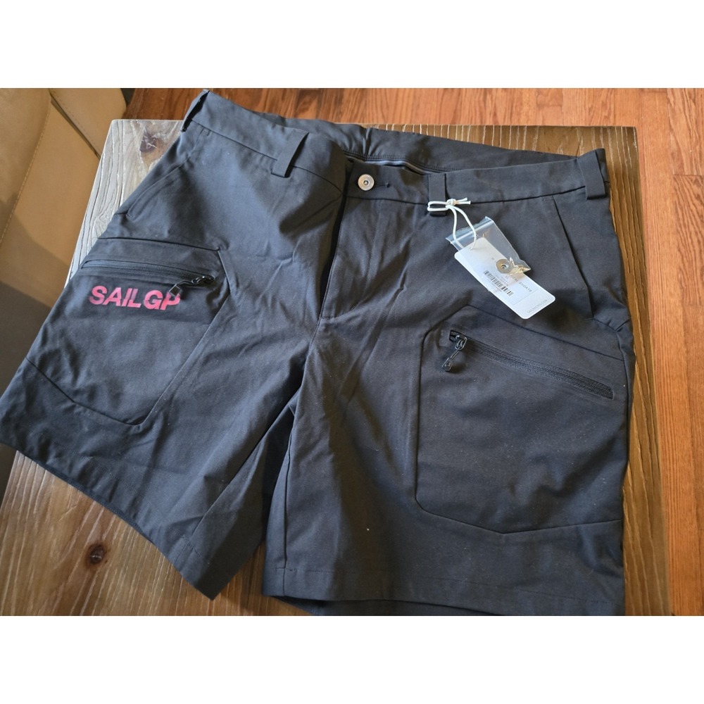 Sail Racing SailGP W Gale Technical Shorts Women's XL Carbon Black NWT